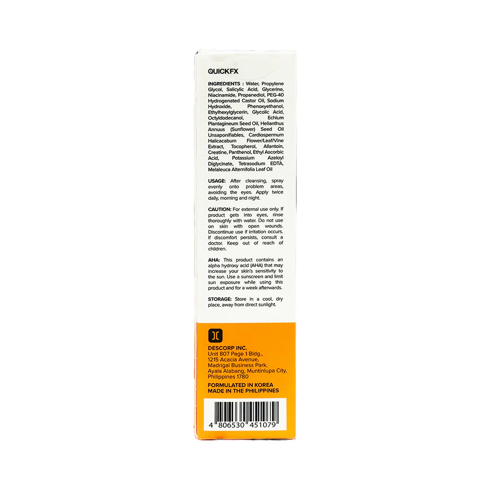 QuickFx Pimple Eraser Toner 30ml - Image 4
