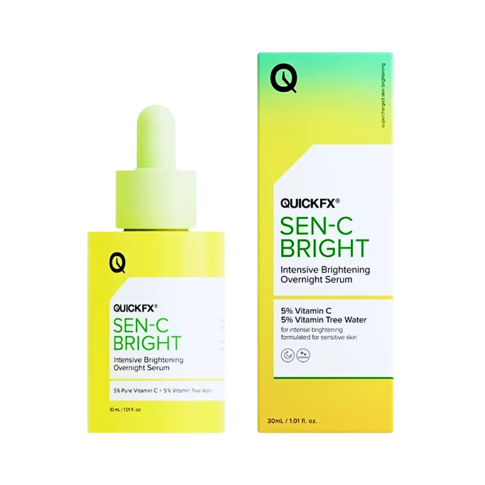 QuickFx Sen-C Bright Overnight Serum 30ml - Image 2