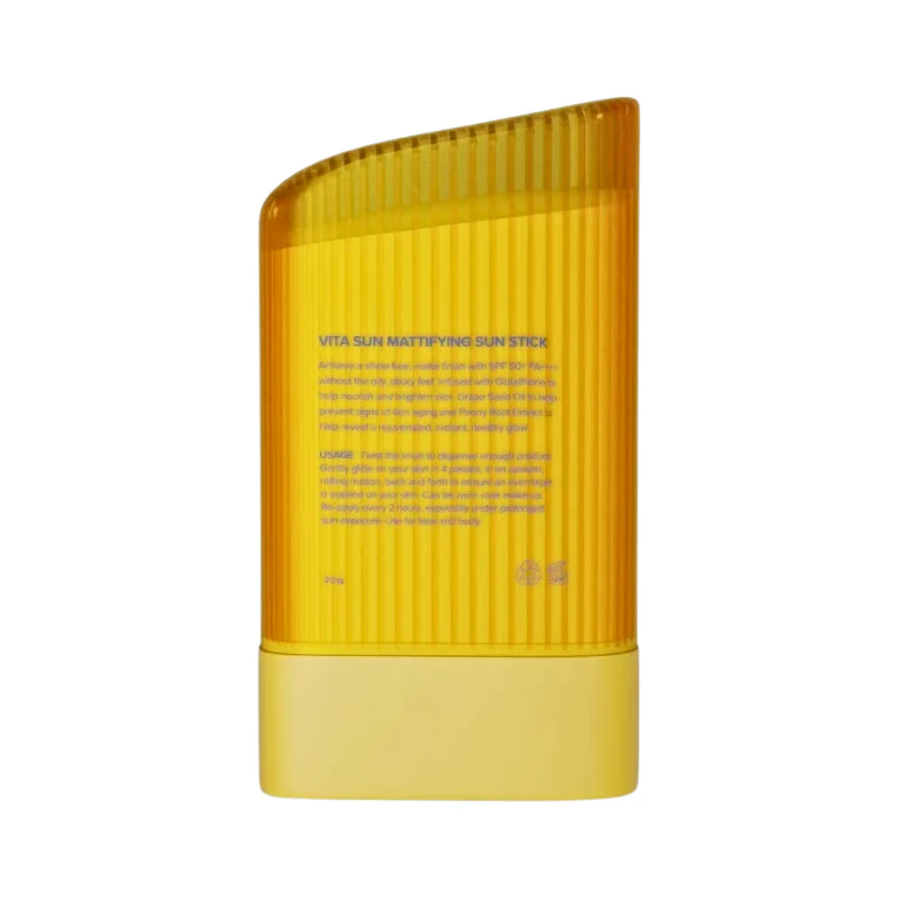 QuickFx Vita Sun Mattifying Sun Stick SPF 50+ PA++++ 20g - Image 3