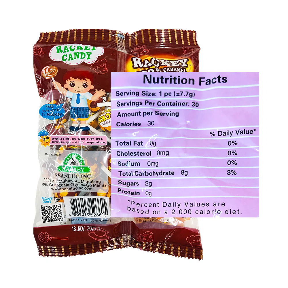 Rackey Pop With Caramel and Cream 30's - Image 2
