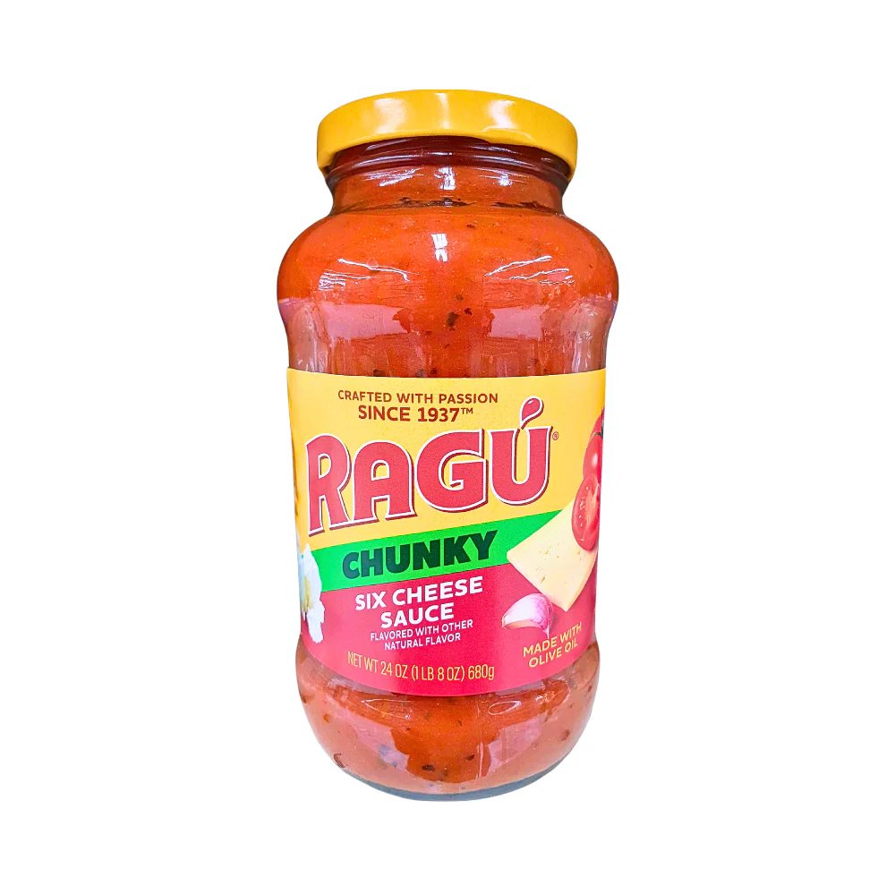 Ragu Chunky Six Cheese Pasta Sauce 680g