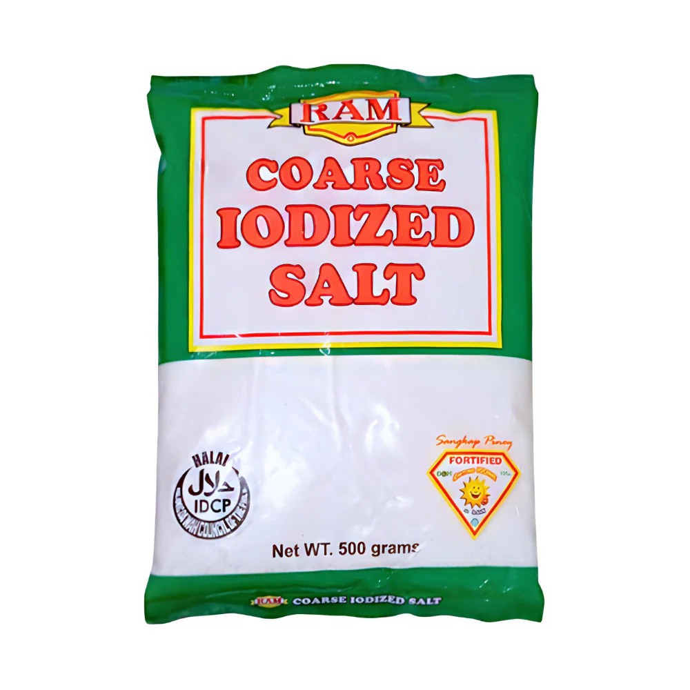Ram Coarse Iodized Salt 500g
