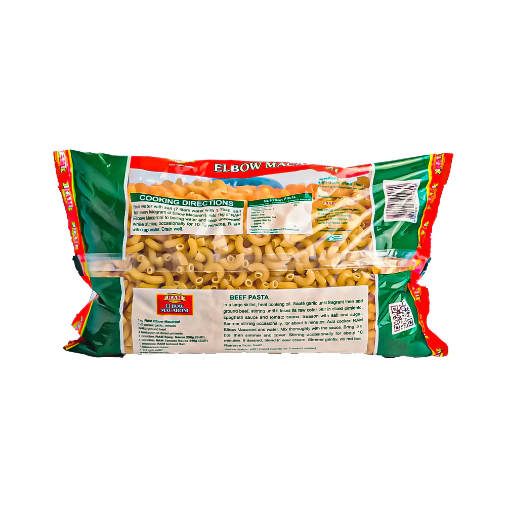 Ram Elbow Premium Macaroni 1kg - Image 2