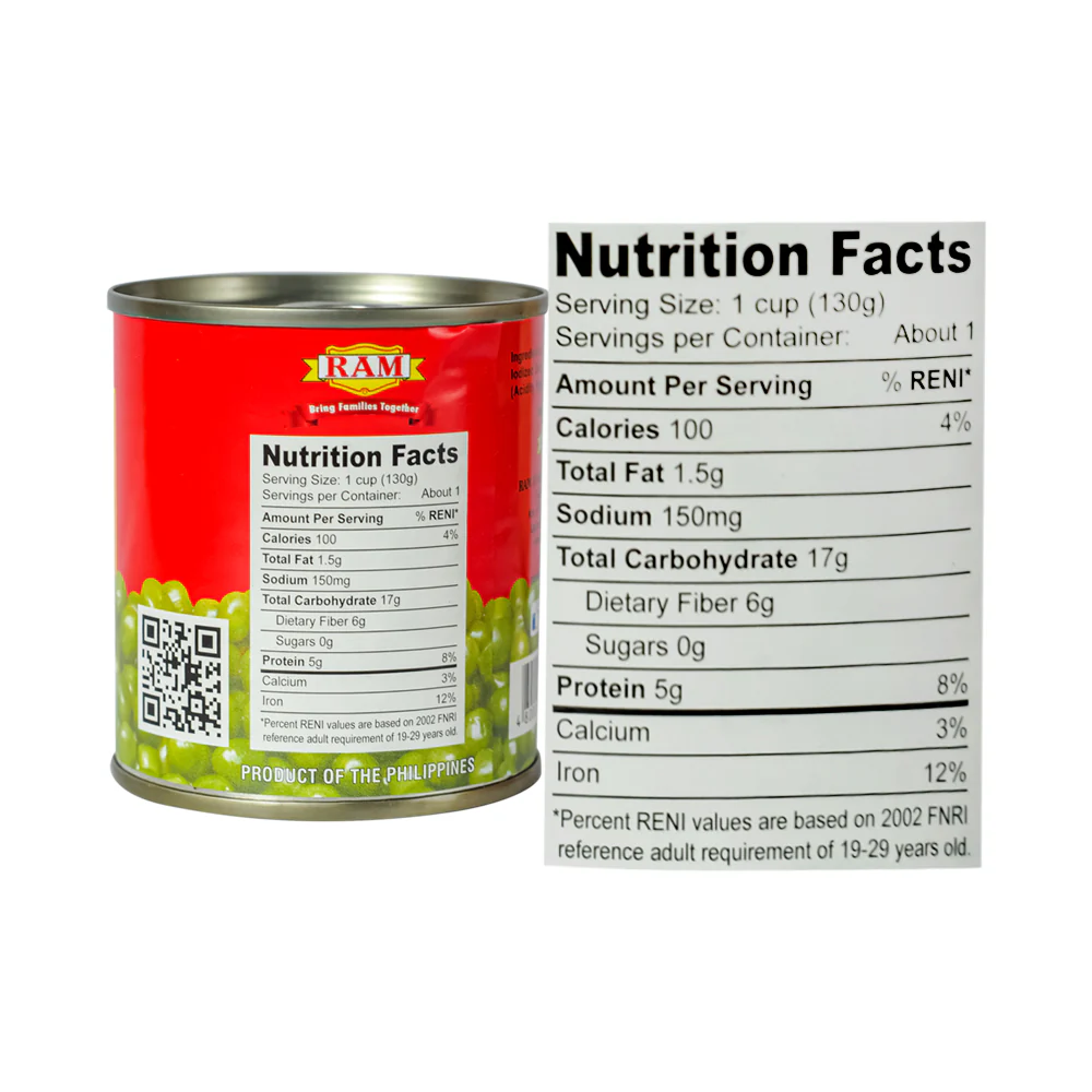 Ram Green Peas 225g - Image 3