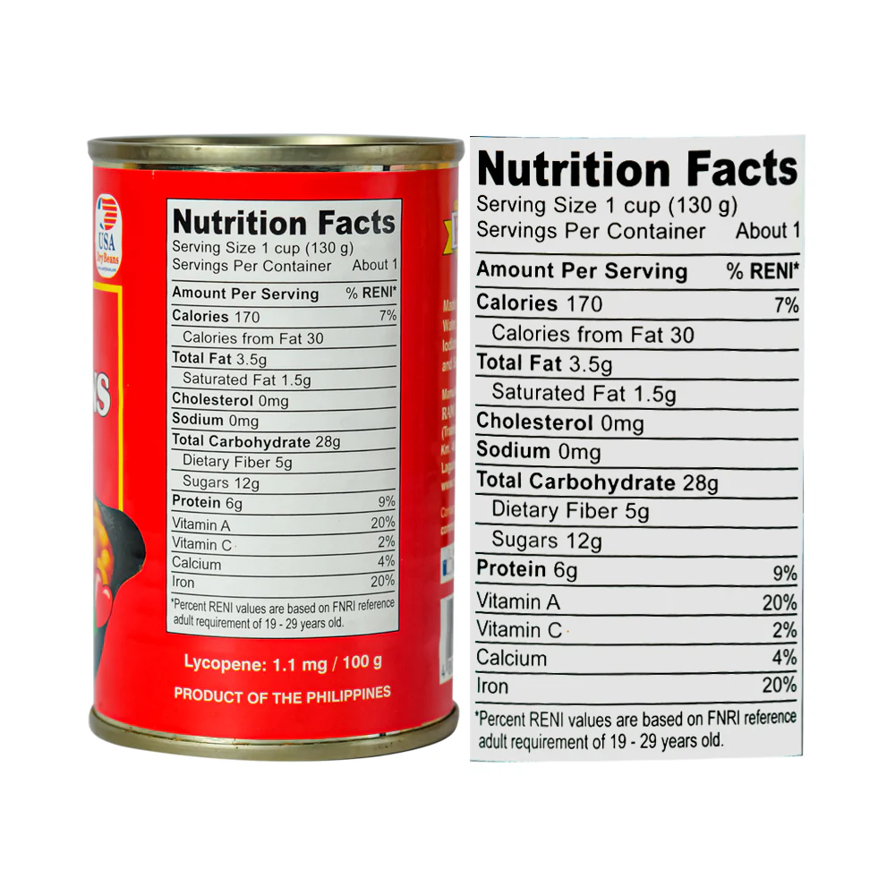 Ram Pork And Beans 165g - Image 2