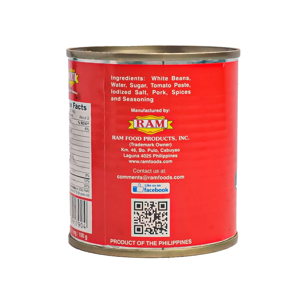 Ram Pork And Beans 220g - Image 2