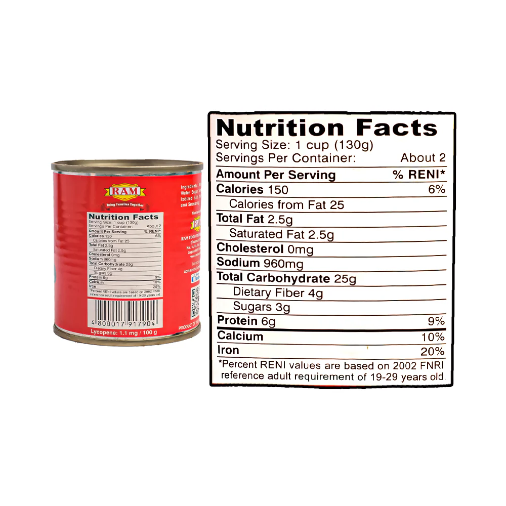 Ram Pork And Beans 220g - Image 3