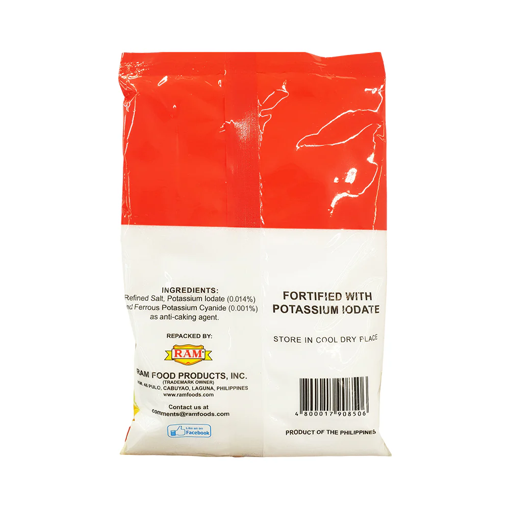 Ram Refined Iodized Salt 250g - Image 2