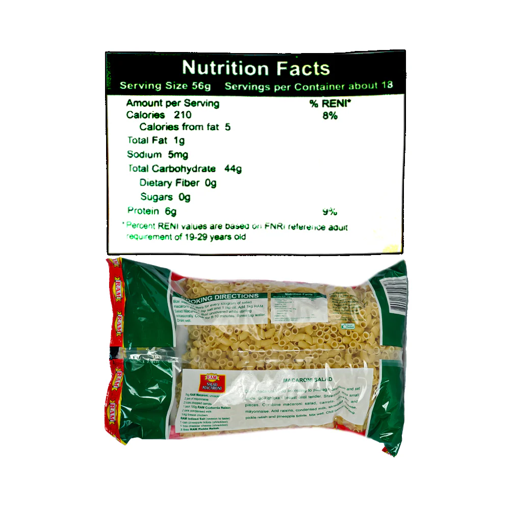 Ram Salad Macaroni 1kg - Image 3