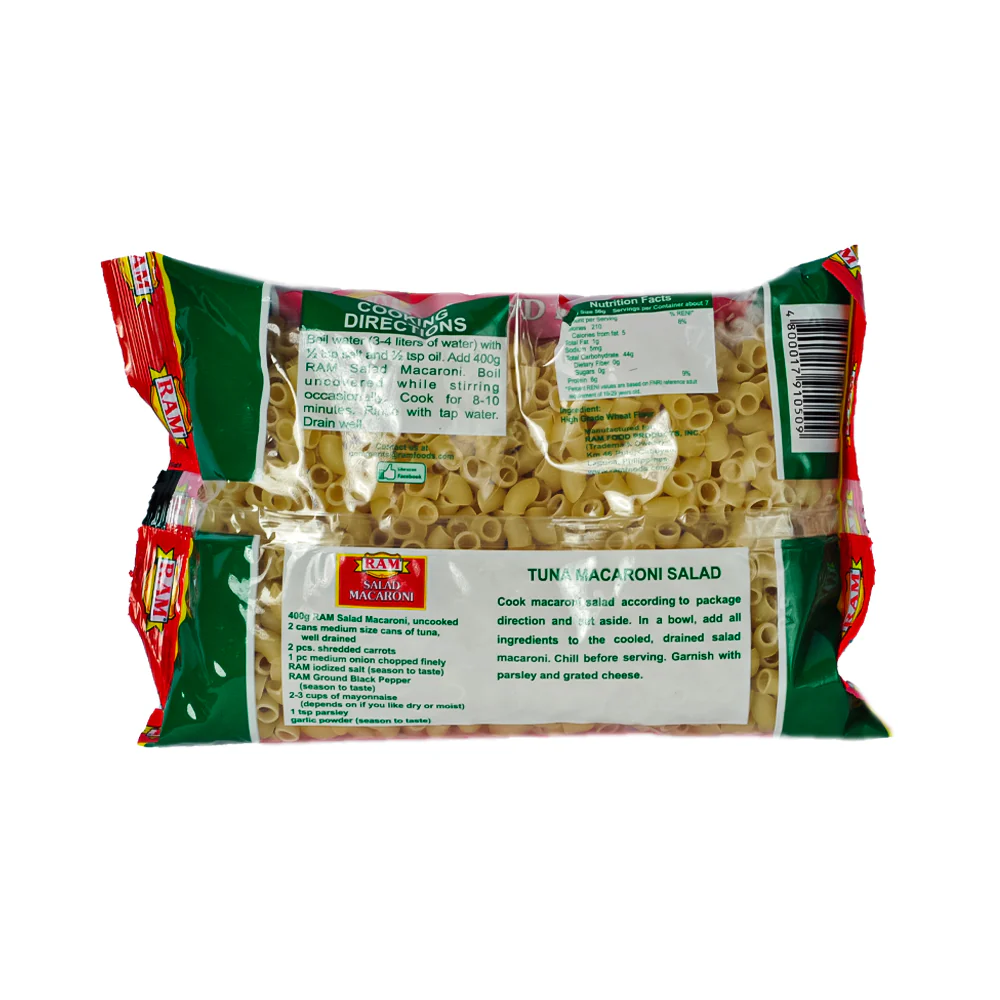 Ram Salad Macaroni 400g - Image 2