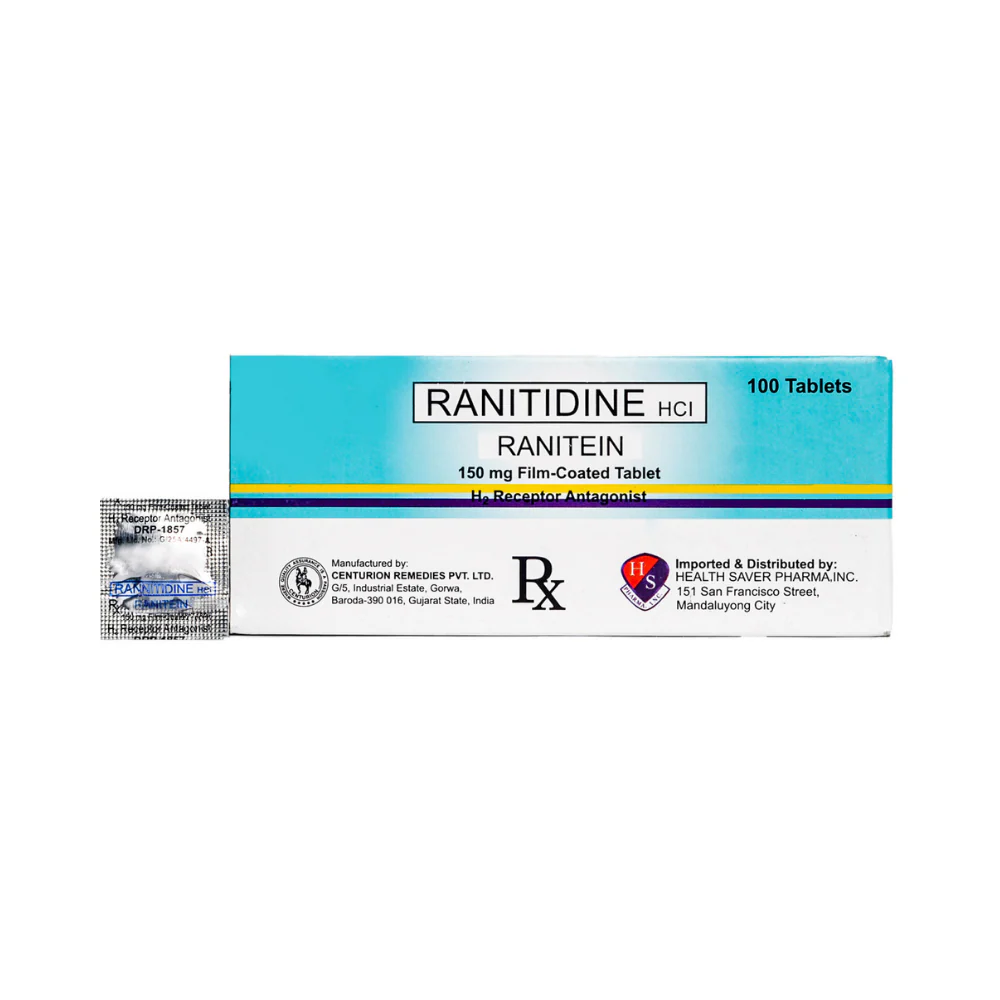 Ranitein Ranitidine HCI 150mg Tablet 1's - Image 2