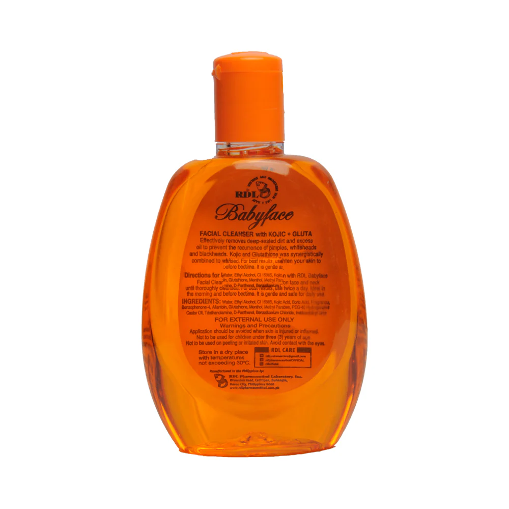 RDL Babyface Facial Cleanser Kojic 150ml - Image 2