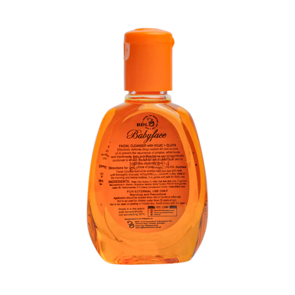 RDL Babyface Facial Cleanser Kojic 75ml - Image 2