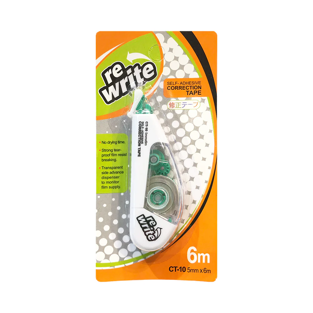Re-Write Correction Tape 5mm x 6m - Image 2
