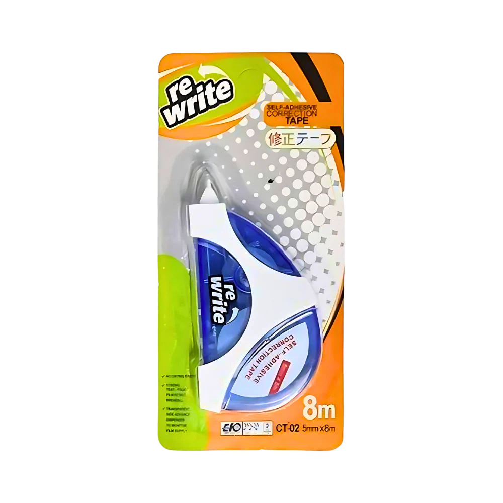 Re-Write Correction Tape 5mmx8m