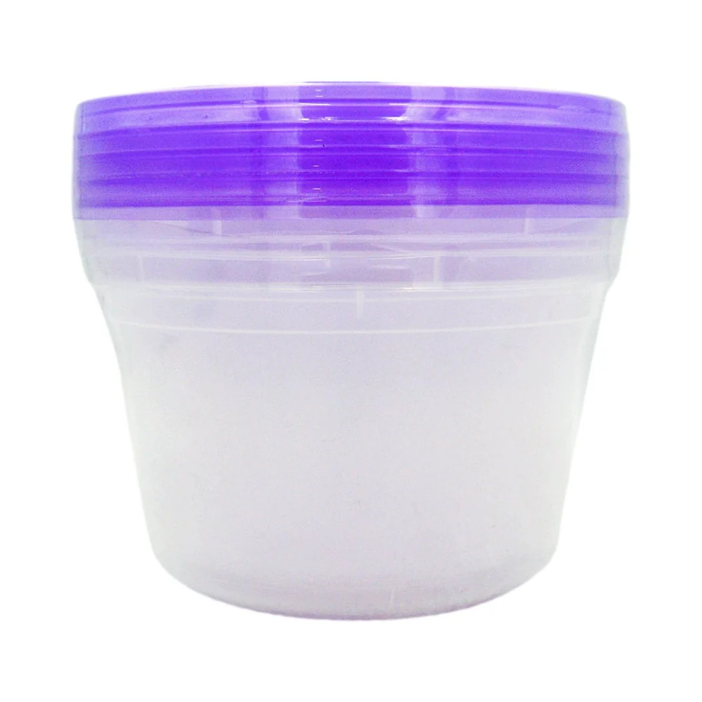 Ready-Wrap B18 Colored Lid With Clear Bowl 5's - Image 5