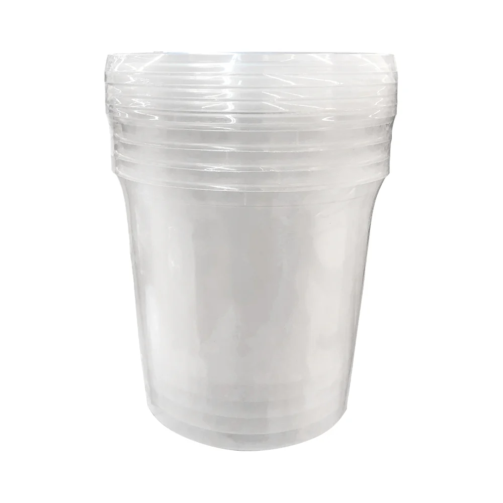 Ready-Wrap Clear Lid and Clear Round Container S30 5's - Image 2