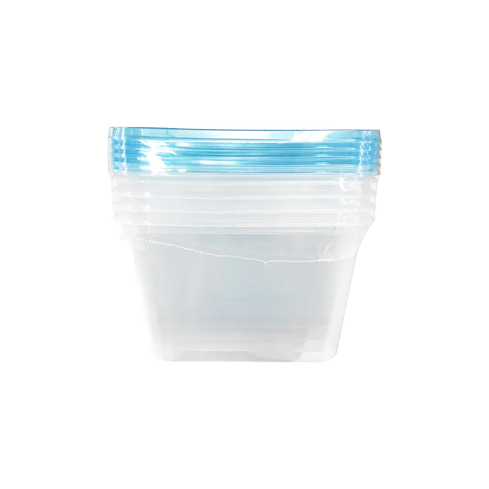 Ready-Wrap U1000 Colored Lid And Clear Container 5's - Image 4