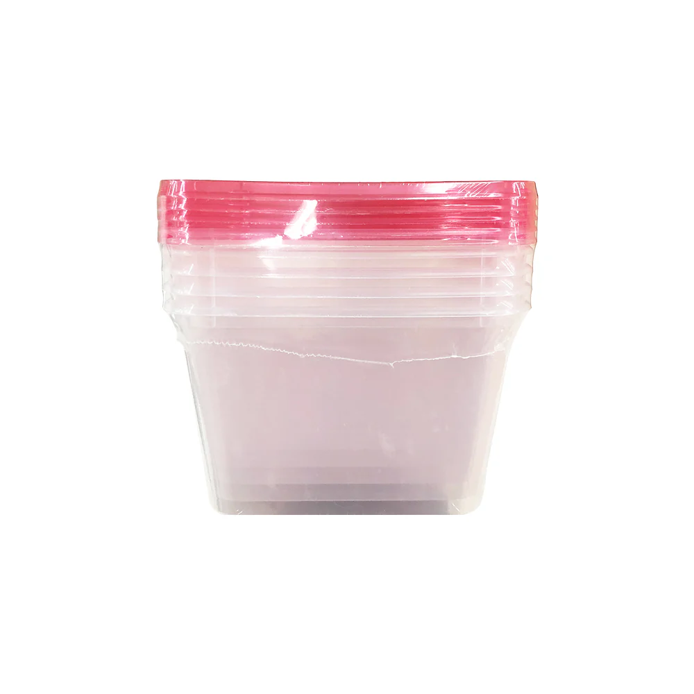 Ready-Wrap U1000 Colored Lid And Clear Container 5's - Image 6
