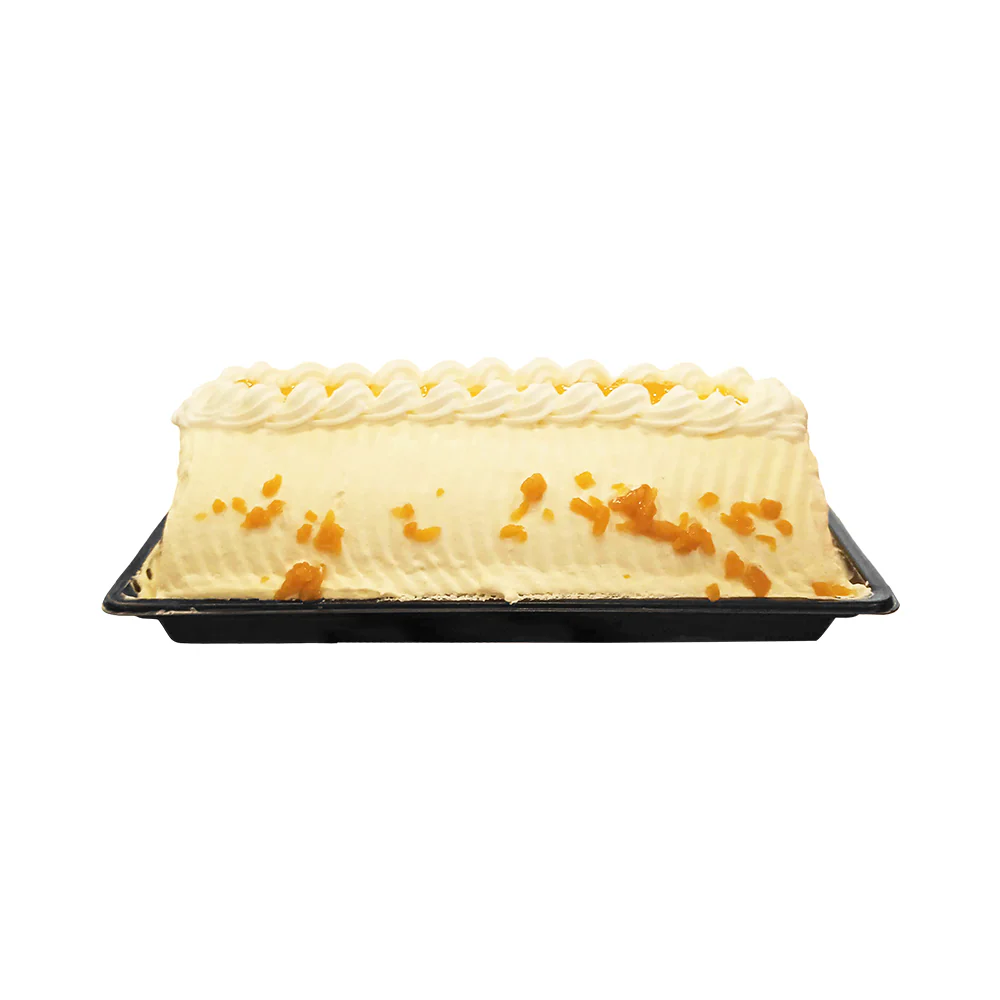 Red Ribbon Mango Cake Half Roll - Image 3