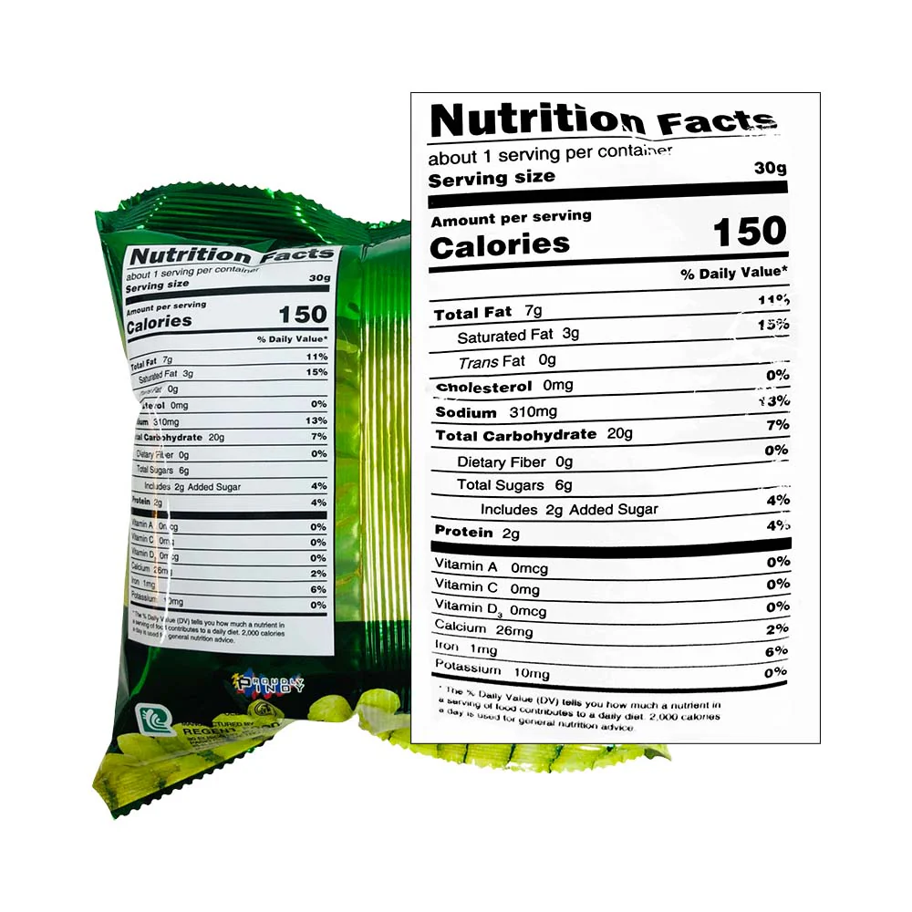 Regent Snacku Rice Crackers Vegetable Flavored 25g - Image 2