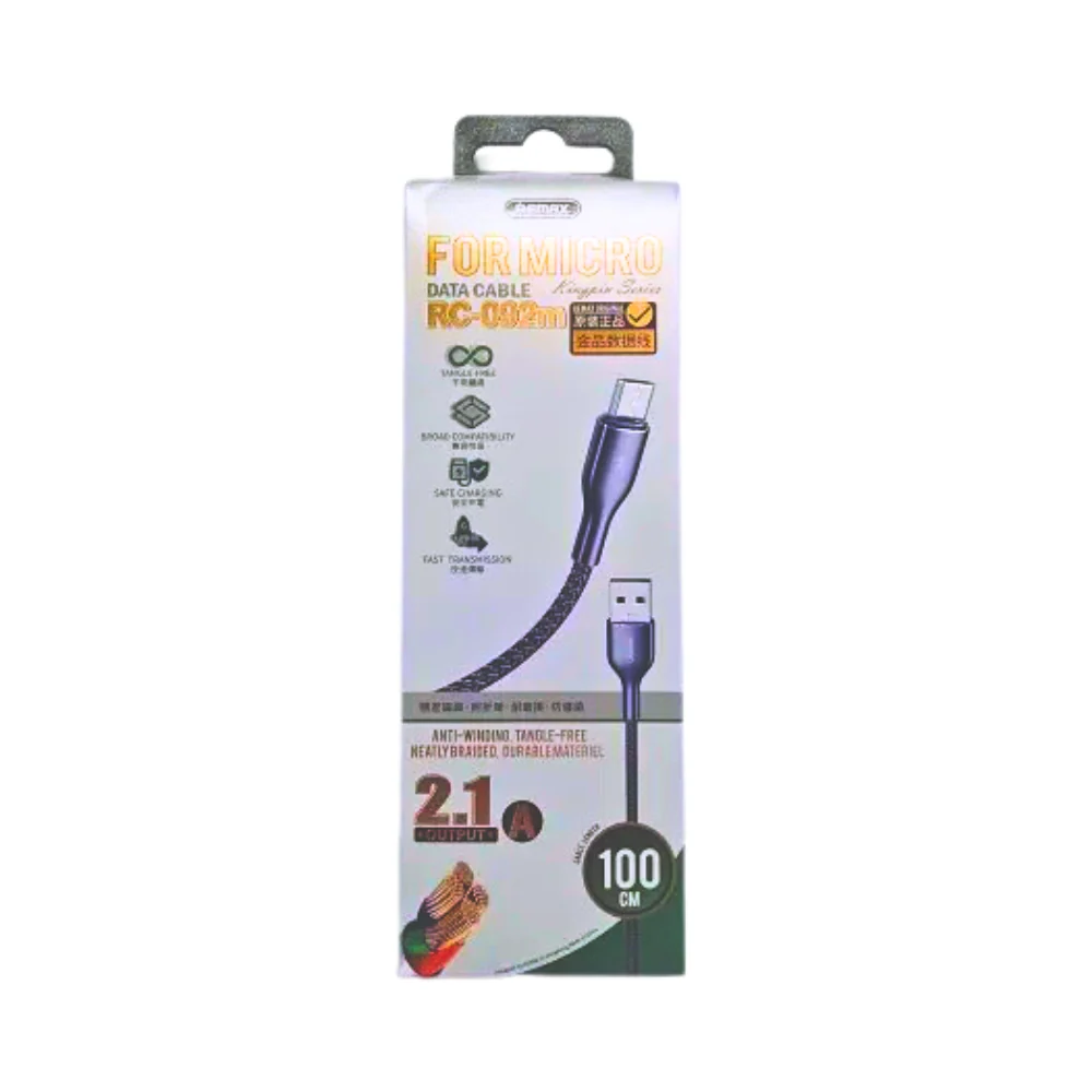 Remax Micro Data Cable Black