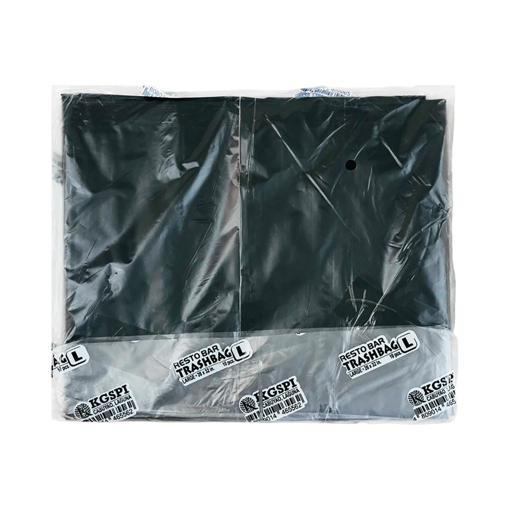 Resto Bar Trash Bag Black Large 10's - Image 2