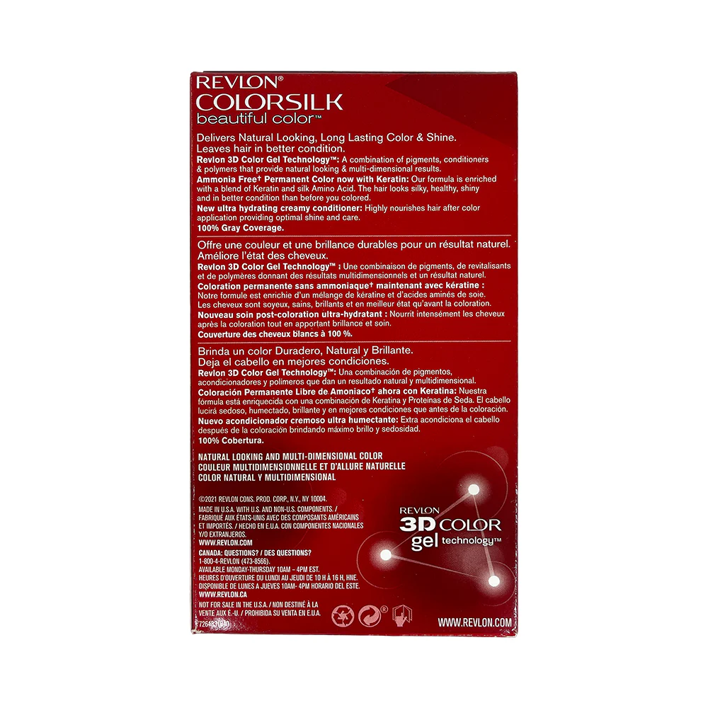 Revlon Colorsilk Beautiful Color With Keratin Hair Color - Image 10