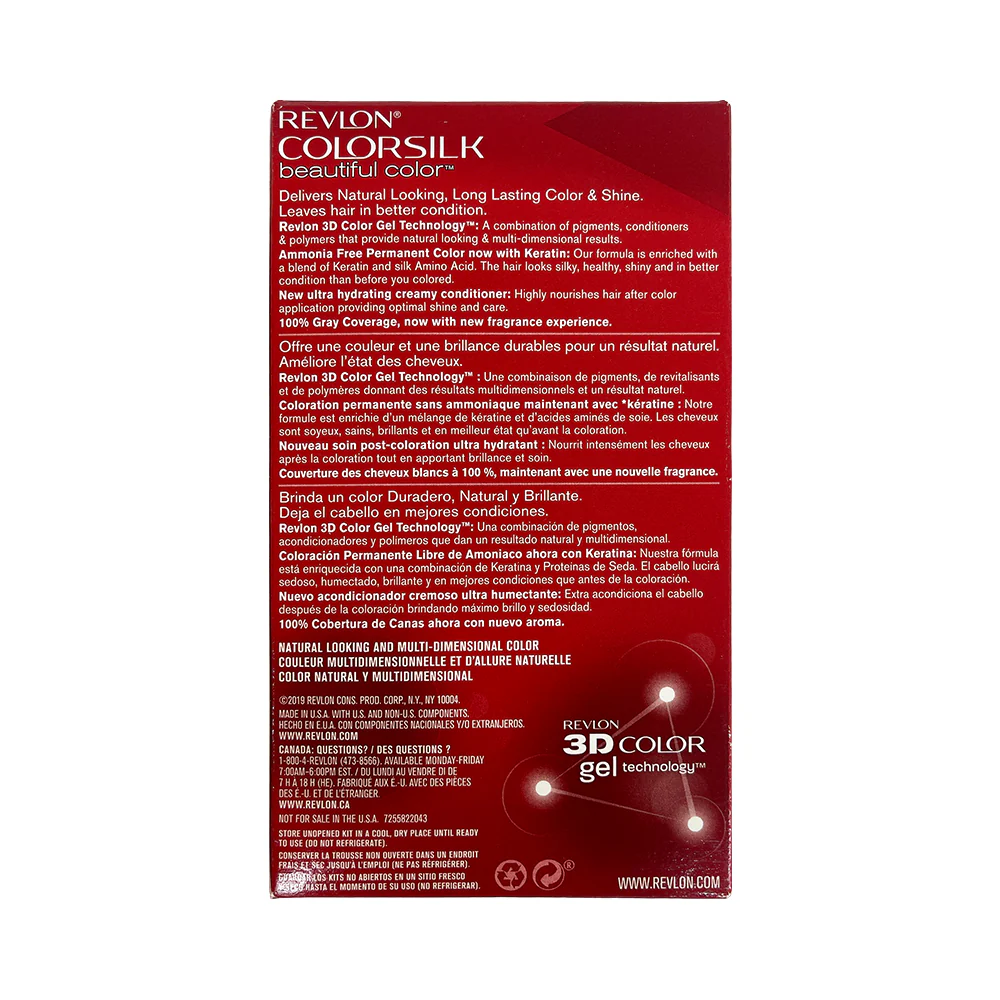 Revlon Colorsilk Beautiful Color With Keratin Hair Color - Image 18