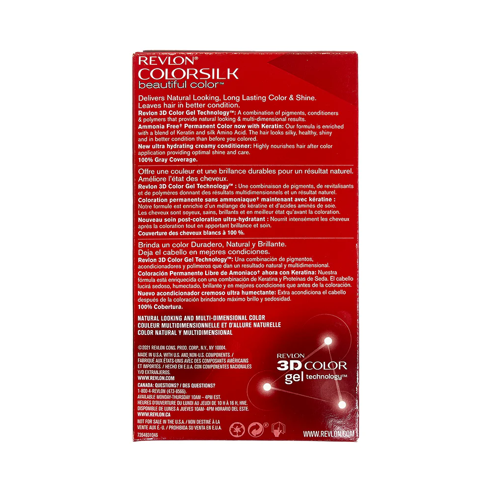 Revlon Colorsilk Beautiful Color With Keratin Hair Color - Image 26