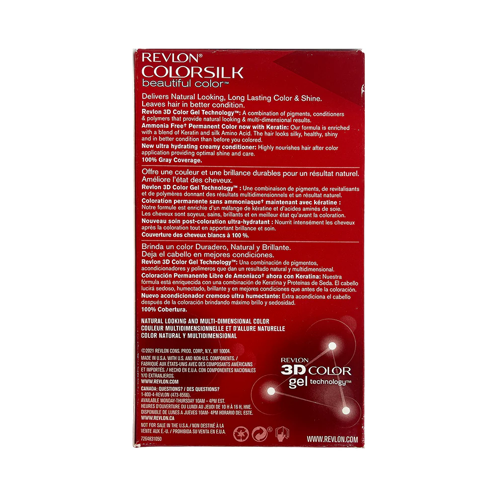 Revlon Colorsilk Beautiful Color With Keratin Hair Color - Image 30