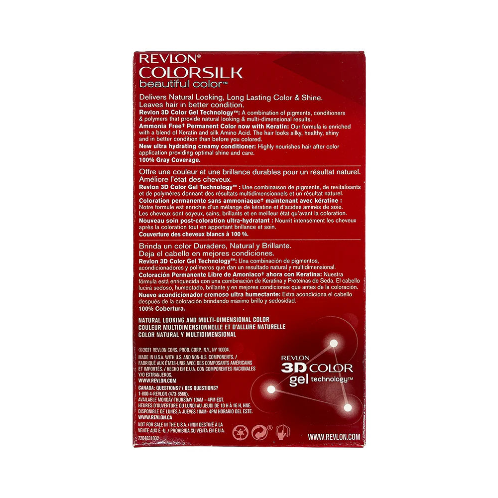 Revlon Colorsilk Beautiful Color With Keratin Hair Color - Image 4