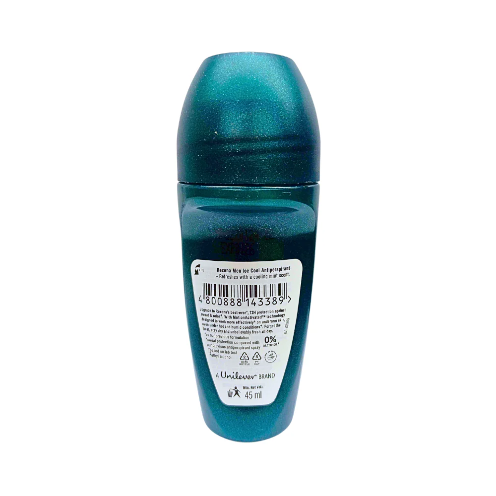 Rexona Men Deodorant Roll On Ice Cool 45ml - Image 2