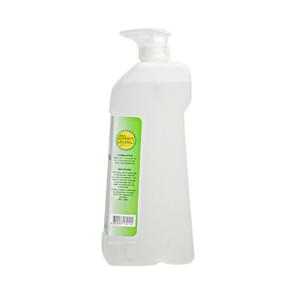 Rhea Isopropyl Alcohol 70% With Moisturizer Pump 1L - Image 2