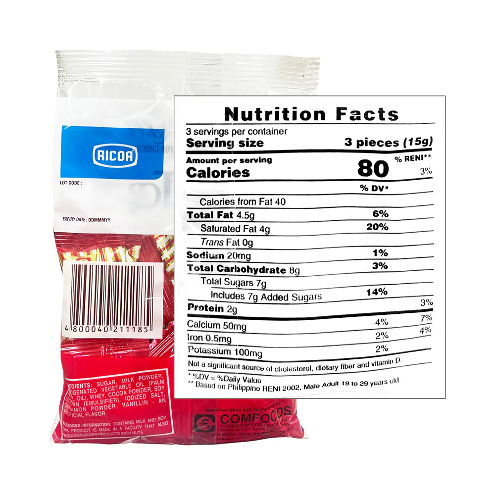 Ricoa Curly Tops Milk Chocolate 50g - Image 2