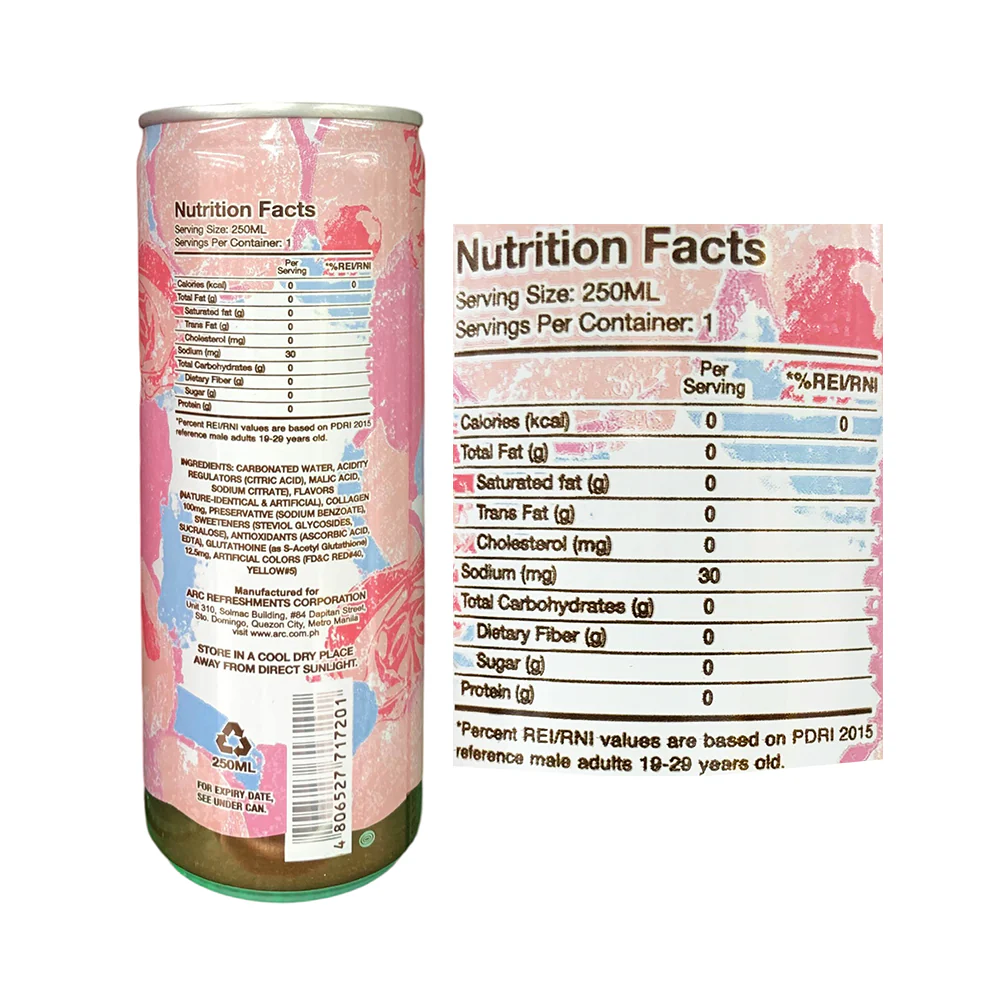 Rite 'n Lite Lychee + Rose In Can 250ml - Image 2