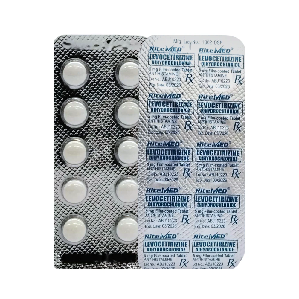 Ritemed Levocetirizine 5mg Tablet by 10's - Image 2