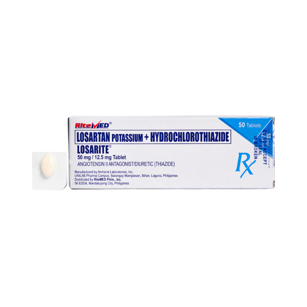 Ritemed Losarite Tablet 50mg/12.5mg 1's - Image 2