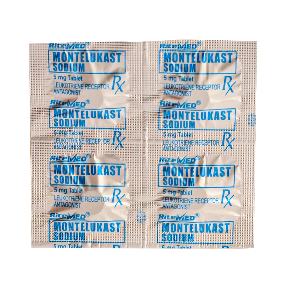 Ritemed Montelukast 5mg Chewable tablet by 4's - Image 2