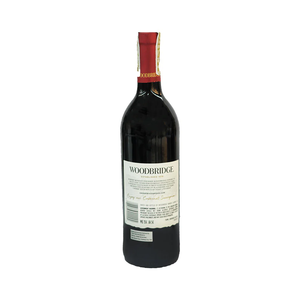 Robert Mondavi Woodbridge Cabernet Sauvignon 750ml - Image 3