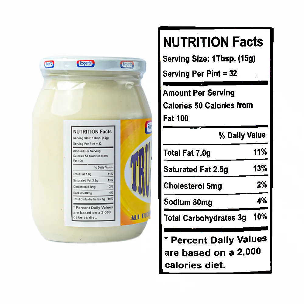 Roger's Tru Mayo All Purpose Dressing 470ml - Image 3