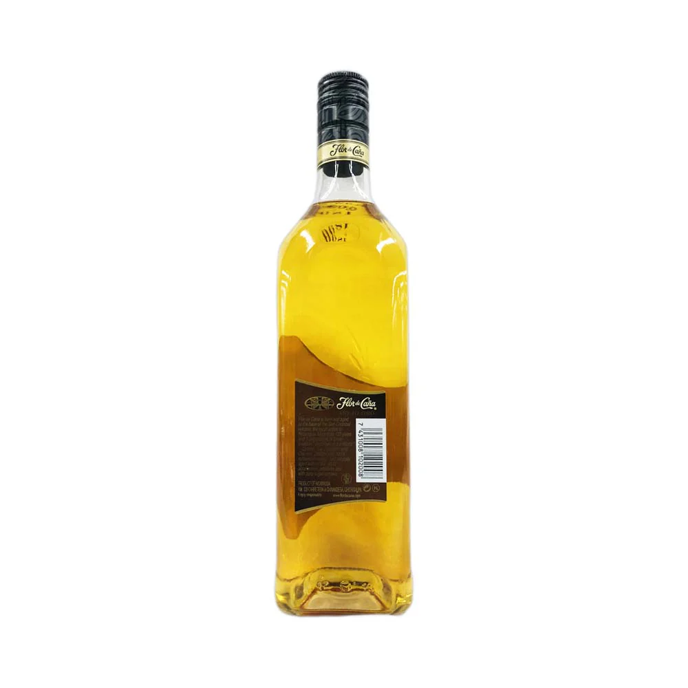 Ron Flor de Cana Imported Rum Anejo Oro 700ml - Image 3