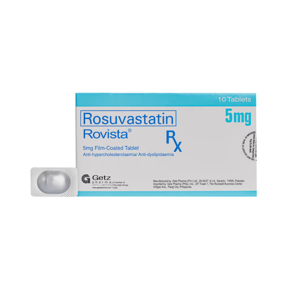Rovista Rosuvastatin 5mg Tablet By 1's - Image 2