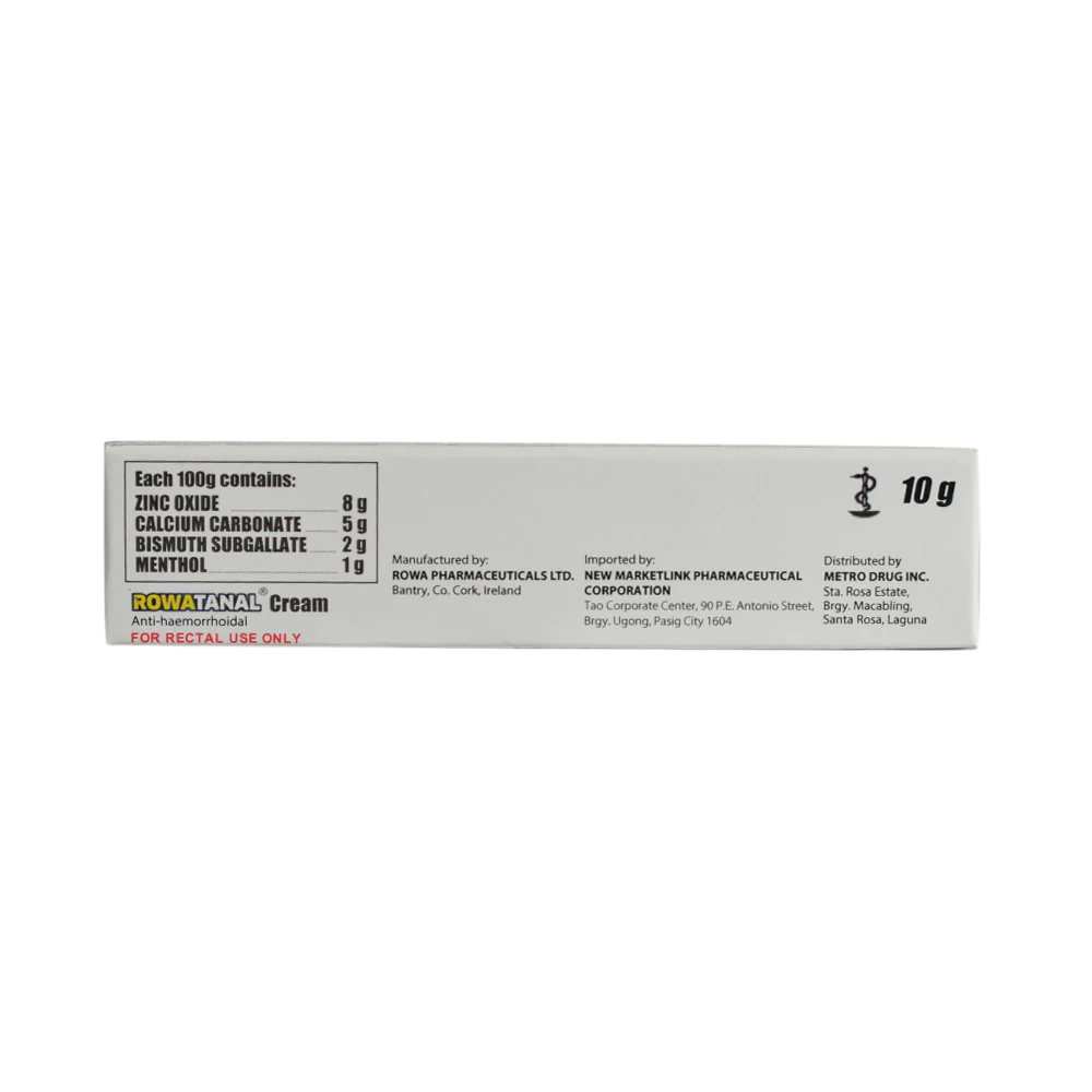 Rowatanal Zinc Oxide Cream 10g - Image 3