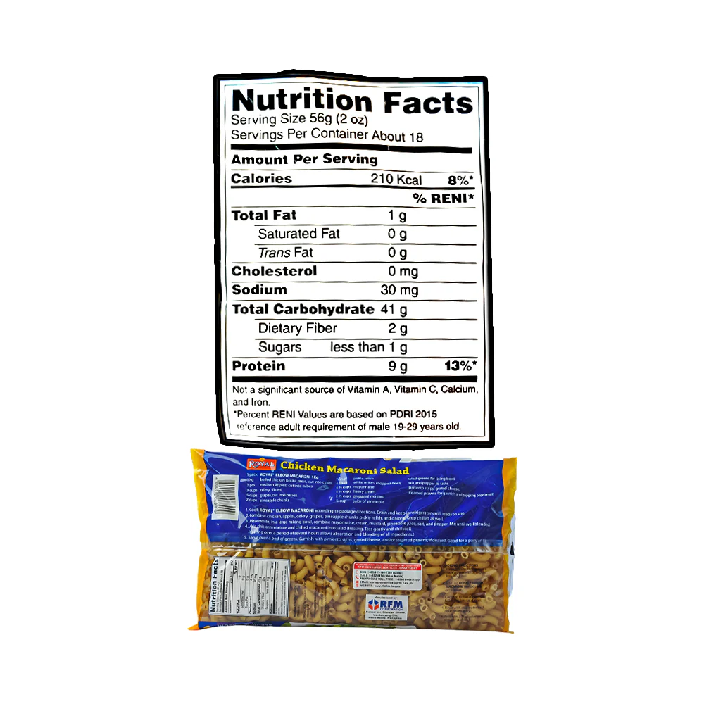 Royal Premium Elbow Macaroni 1kg - Image 3
