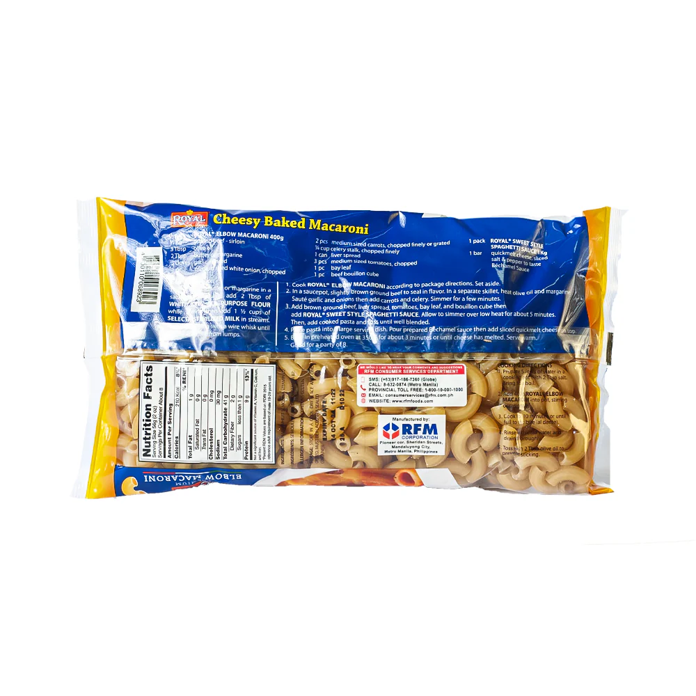 Royal Premium Elbow Macaroni 400g - Image 2