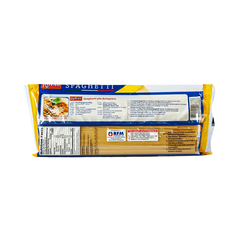 Royal Premium Spaghetti Pasta 900g - Image 2