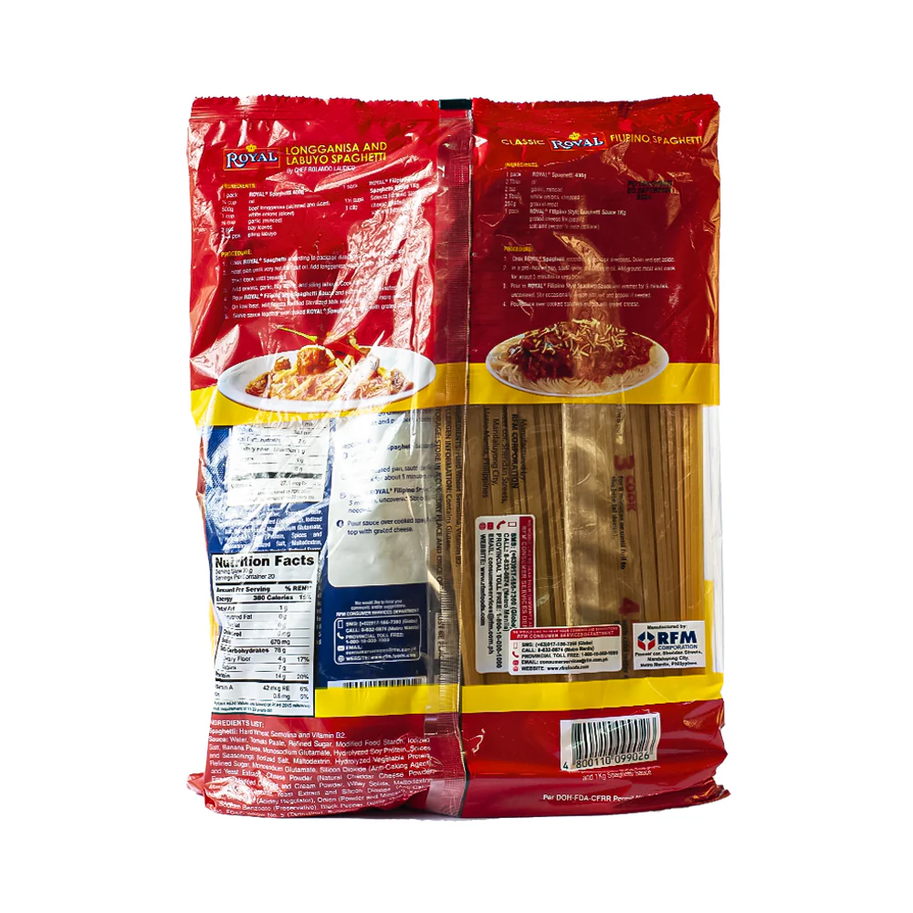 Royal Rich And Thick Pinoy Celebration Spaghetti Pasta and Flipino Style Sauce - Image 2