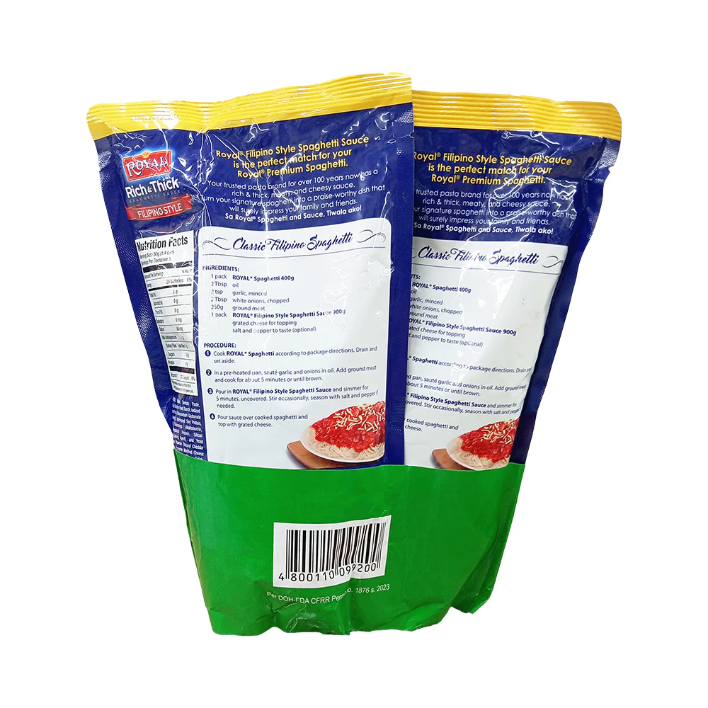 Royal Spaghetti Sauce Filipino Style 900g x 2's - Image 2
