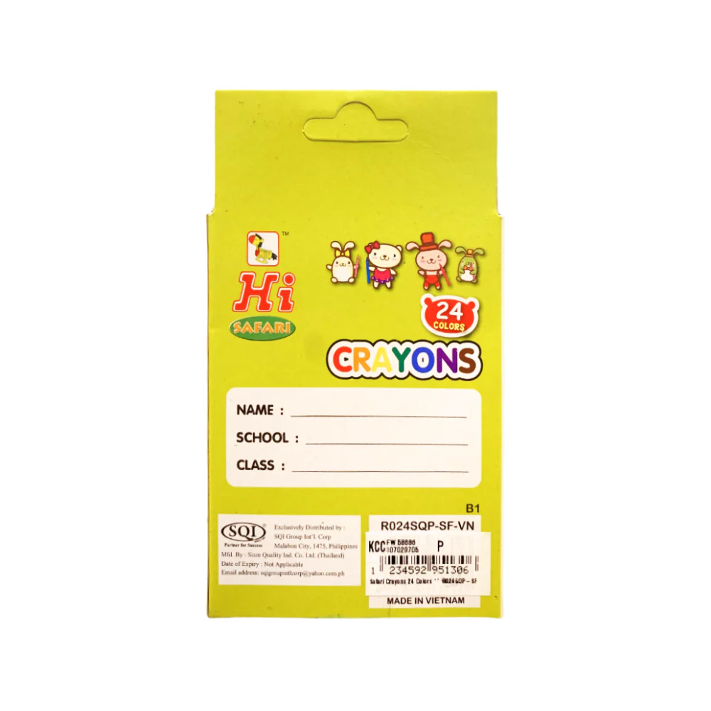 Safari Crayons 24 Colors - Image 2